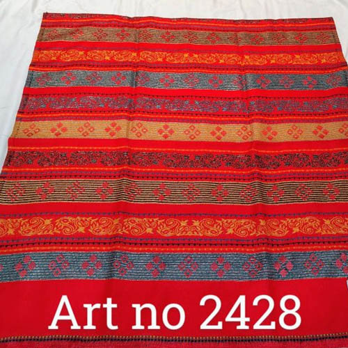Ladies Angura Zari Woolen Shawl