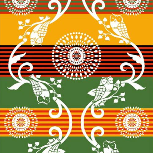 Ladies Printed Acrylic Shawl